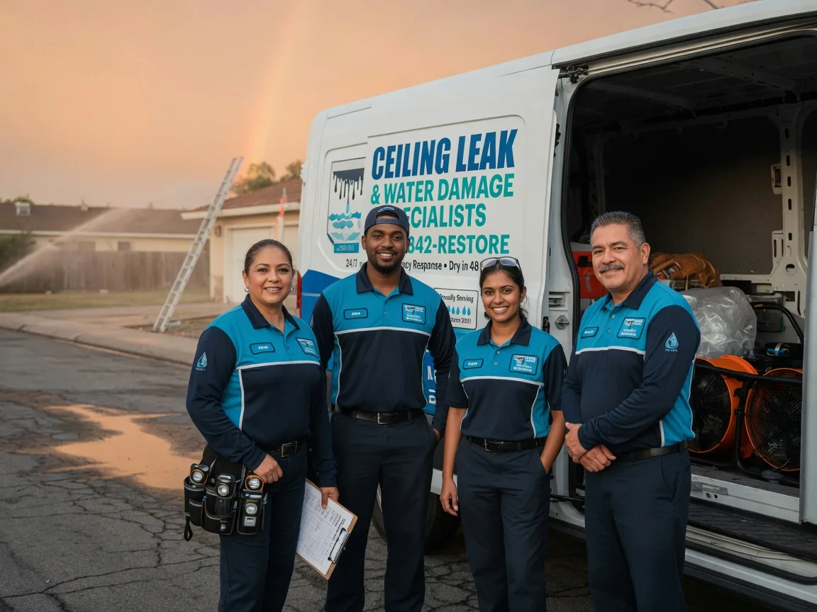 Ceiling Leak Cleanup company in Mcclure, OH