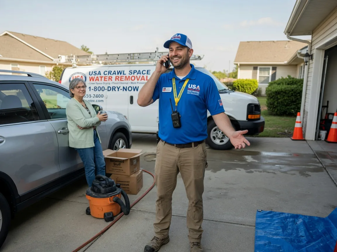 Crawl Space Water Removal Mcclure, OH FAQs